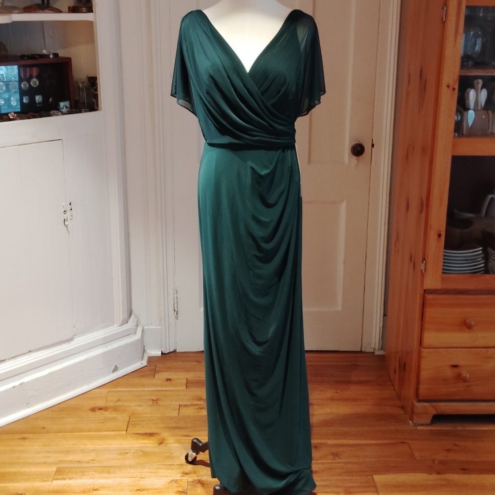 DJ JAZ Short sleeved evening gown